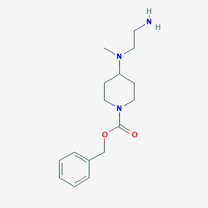 4-[(2-Amino-ethyl)-methyl-amino]-piperidine-1-carboxylic acid benzyl ester