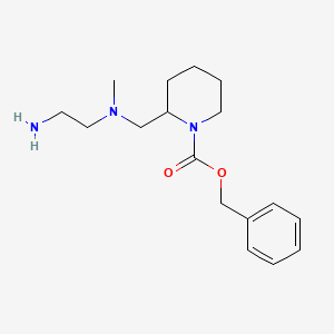 2-{[(2-Amino-ethyl)-methyl-amino]-methyl}-piperidine-1-carboxylic acid benzyl ester