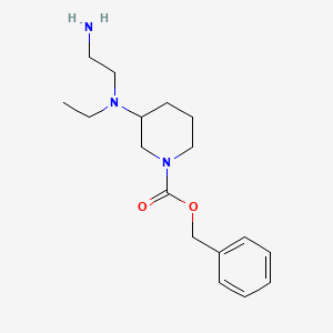 3-[(2-Amino-ethyl)-ethyl-amino]-piperidine-1-carboxylic acid benzyl ester