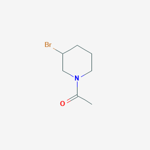 1-(3-Bromo-piperidin-1-yl)-ethanone