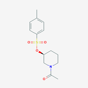 Toluene-4-sulfonic acid (S)-1-acetyl-piperidin-3-yl ester