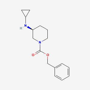 (S)-3-Cyclopropylamino-piperidine-1-carboxylic acid benzyl ester