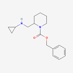 2-Cyclopropylaminomethyl-piperidine-1-carboxylic acid benzyl ester