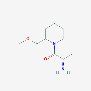 molecular formula C10H20N2O2 B7922198 (S)-2-Amino-1-(2-methoxymethyl-piperidin-1-yl)-propan-1-one 