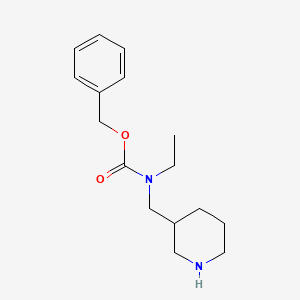 Ethyl-piperidin-3-ylmethyl-carbamic acid benzyl ester