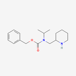 Isopropyl-piperidin-2-ylmethyl-carbamic acid benzyl ester