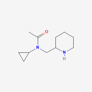 N-Cyclopropyl-N-piperidin-2-ylmethyl-acetamide