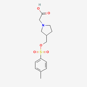 [3-(Toluene-4-sulfonyloxymethyl)-pyrrolidin-1-yl]-acetic acid