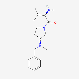 (S)-2-Amino-1-[(R)-3-(benzyl-methyl-amino)-pyrrolidin-1-yl]-3-methyl-butan-1-one