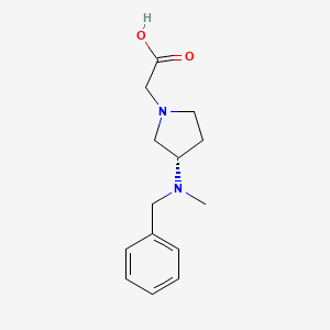 [(S)-3-(Benzyl-methyl-amino)-pyrrolidin-1-yl]-acetic acid