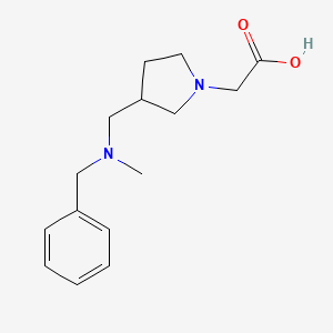 {3-[(Benzyl-methyl-amino)-methyl]-pyrrolidin-1-yl}-acetic acid