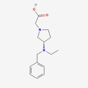 [(S)-3-(Benzyl-ethyl-amino)-pyrrolidin-1-yl]-acetic acid
