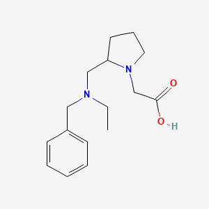 {2-[(Benzyl-ethyl-amino)-methyl]-pyrrolidin-1-yl}-acetic acid