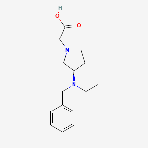 [(R)-3-(Benzyl-isopropyl-amino)-pyrrolidin-1-yl]-acetic acid