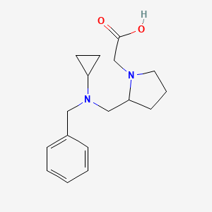 {2-[(Benzyl-cyclopropyl-amino)-methyl]-pyrrolidin-1-yl}-acetic acid