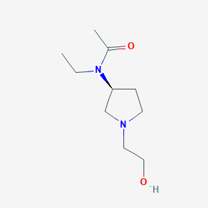 N-Ethyl-N-[(S)-1-(2-hydroxy-ethyl)-pyrrolidin-3-yl]-acetamide