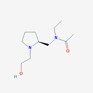 N-Ethyl-N-[(S)-1-(2-hydroxy-ethyl)-pyrrolidin-2-ylmethyl]-acetamide