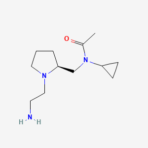 N-[(S)-1-(2-Amino-ethyl)-pyrrolidin-2-ylmethyl]-N-cyclopropyl-acetamide