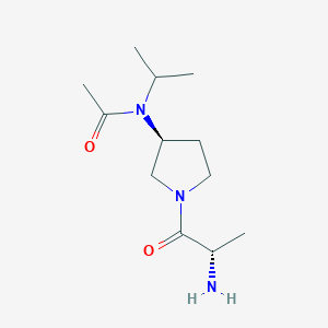 N-[(S)-1-((S)-2-Amino-propionyl)-pyrrolidin-3-yl]-N-isopropyl-acetamide