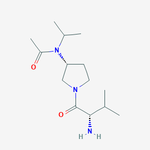 N-[(R)-1-((S)-2-Amino-3-methyl-butyryl)-pyrrolidin-3-yl]-N-isopropyl-acetamide