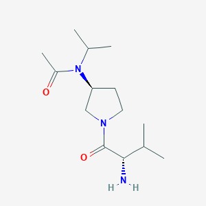 N-[(S)-1-((S)-2-Amino-3-methyl-butyryl)-pyrrolidin-3-yl]-N-isopropyl-acetamide