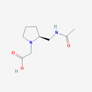 [(S)-2-(Acetylamino-methyl)-pyrrolidin-1-yl]-acetic acid