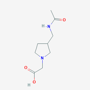 [3-(Acetylamino-methyl)-pyrrolidin-1-yl]-acetic acid