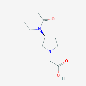 [(S)-3-(Acetyl-ethyl-amino)-pyrrolidin-1-yl]-acetic acid