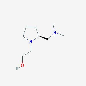 molecular formula C9H20N2O B7923302 2-((S)-2-Dimethylaminomethyl-pyrrolidin-1-yl)-ethanol 