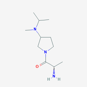 (S)-2-Amino-1-[3-(isopropyl-methyl-amino)-pyrrolidin-1-yl]-propan-1-one