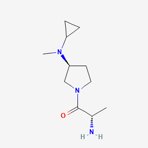 (S)-2-Amino-1-[(S)-3-(cyclopropyl-methyl-amino)-pyrrolidin-1-yl]-propan-1-one