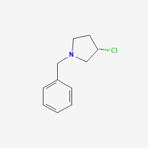 molecular formula C11H14ClN B7923799 (S)-1-Benzyl-3-chloropyrrolidine 