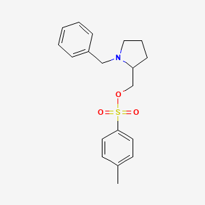 molecular formula C19H23NO3S B7923831 Toluene-4-sulfonic acid 1-benzyl-pyrrolidin-2-ylmethyl ester 