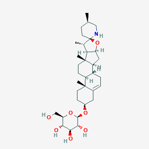 molecular formula C33H53NO7 B079244 Solasodine 3-glucoside CAS No. 14197-65-0