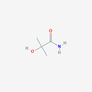 molecular formula C4H9NO2 B079247 丙酰胺，2-羟基-2-甲基- CAS No. 13027-88-8