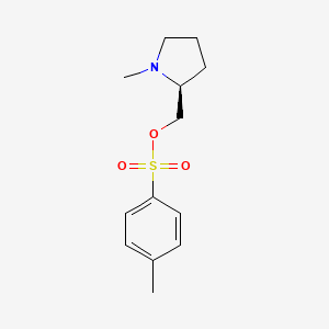 molecular formula C13H19NO3S B7924817 Toluene-4-sulfonic acid (S)-1-methyl-pyrrolidin-2-ylmethyl ester 
