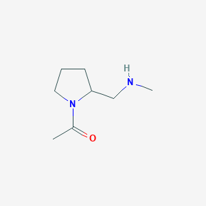 molecular formula C8H16N2O B7924883 1-(2-Methylaminomethyl-pyrrolidin-1-yl)-ethanone 