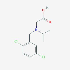 molecular formula C12H15Cl2NO2 B7924939 [(2,5-Dichloro-benzyl)-isopropyl-amino]-acetic acid 