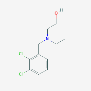 molecular formula C11H15Cl2NO B7925171 2-[(2,3-Dichloro-benzyl)-ethyl-amino]-ethanol 
