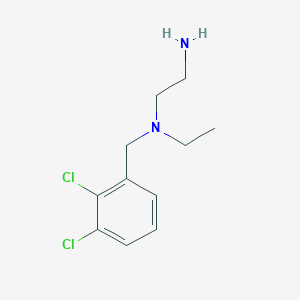 molecular formula C11H16Cl2N2 B7925206 N1-(2,3-Dichlorobenzyl)-N1-ethylethane-1,2-diamine 