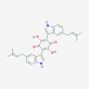 molecular formula C32H30N2O4 B079253 Cochliodinol CAS No. 11051-88-0