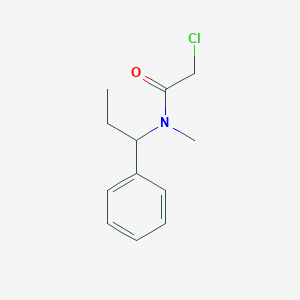 molecular formula C12H16ClNO B7925361 2-Chloro-N-methyl-N-(1-phenyl-propyl)-acetamide 