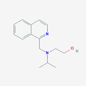 molecular formula C15H20N2O B7925441 2-(Isopropyl-isoquinolin-1-ylmethyl-amino)-ethanol 