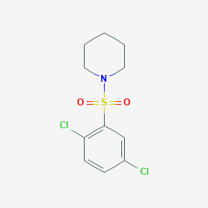 molecular formula C11H13Cl2NO2S B079255 Piperidine, 1-[(2,5-dichlorophenyl)sulfonyl]- CAS No. 88522-24-1