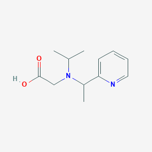 molecular formula C12H18N2O2 B7925861 [Isopropyl-(1-pyridin-2-yl-ethyl)-amino]-acetic acid 