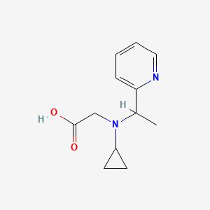 [Cyclopropyl-(1-pyridin-2-yl-ethyl)-amino]-acetic acid