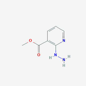 molecular formula C7H9N3O2 B7925871 Methyl 2-hydrazinylnicotinate 