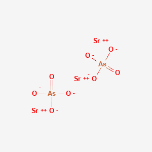 molecular formula As2O8Sr3 B079259 砷酸锶 CAS No. 13464-68-1