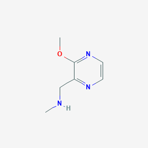 molecular formula C7H11N3O B7926564 (3-Methoxy-pyrazin-2-ylmethyl)-methyl-amine 