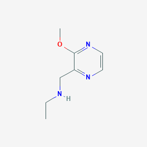 molecular formula C8H13N3O B7926569 Ethyl-(3-methoxy-pyrazin-2-ylmethyl)-amine 